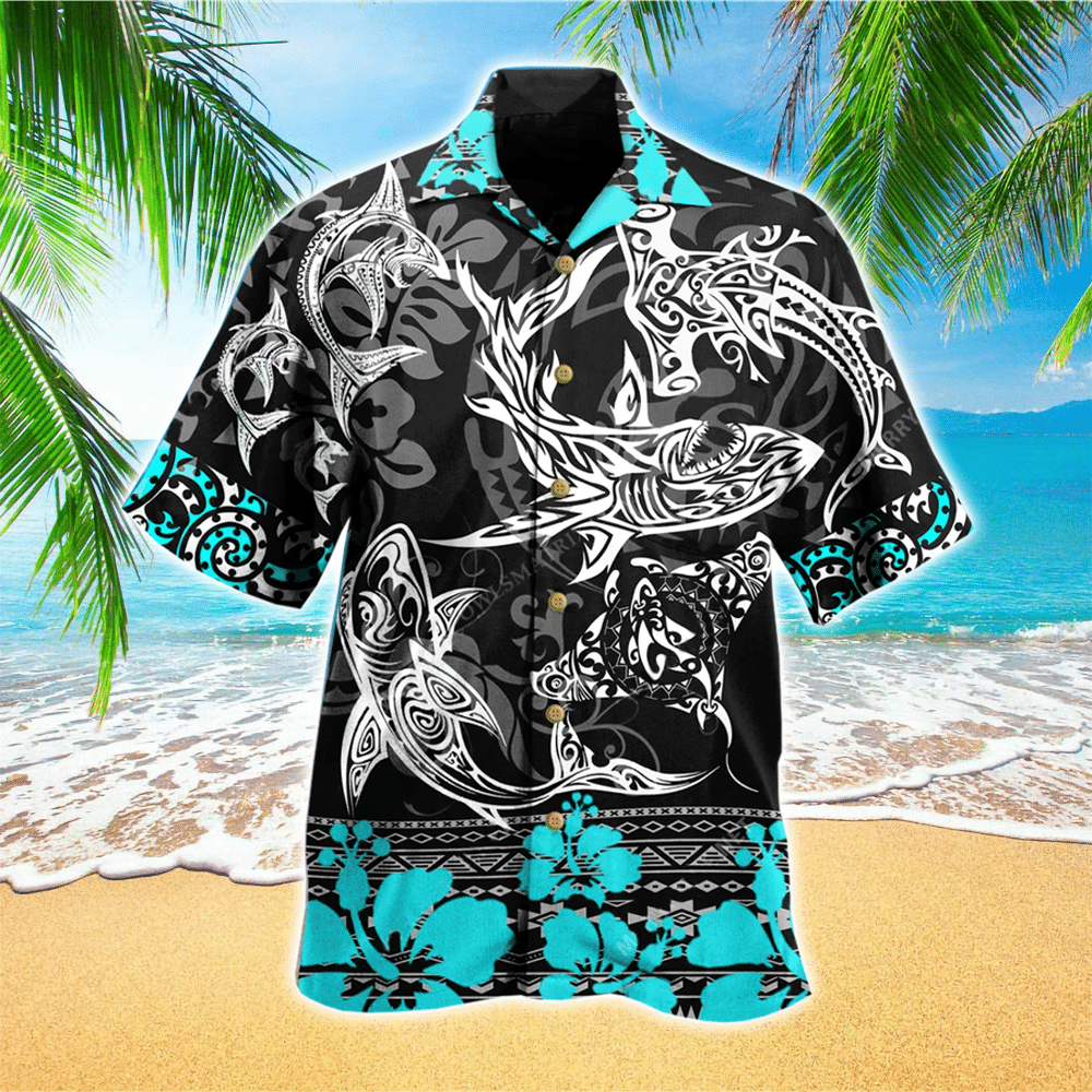 Shark Hawaiian Shirt Perfect Gift Ideas For Shark Lover Shirt for Men and Women