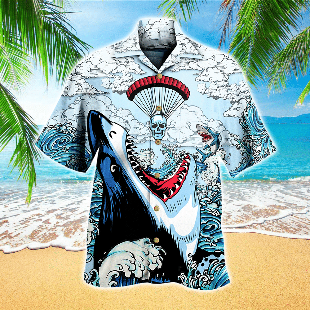 Shark Hawaiian Shirt Perfect Gift Ideas For Shark Lover Shirt for Men and Women