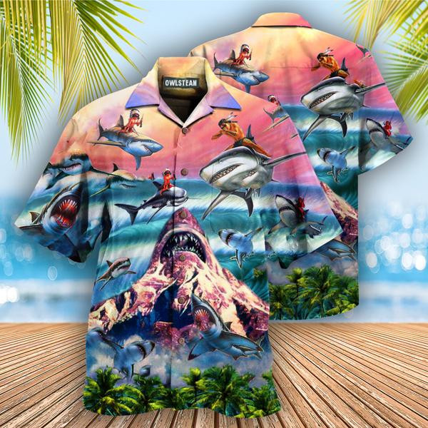 Shark You Still Find Shark Edition - Hawaiian Shirt - Hawaiian Shirt For Men