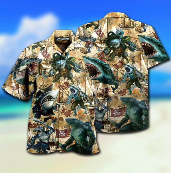 Sharks Be Jawsome Be A Shark Limited Edition - Hawaiian Shirt - Hawaiian Shirt For Men