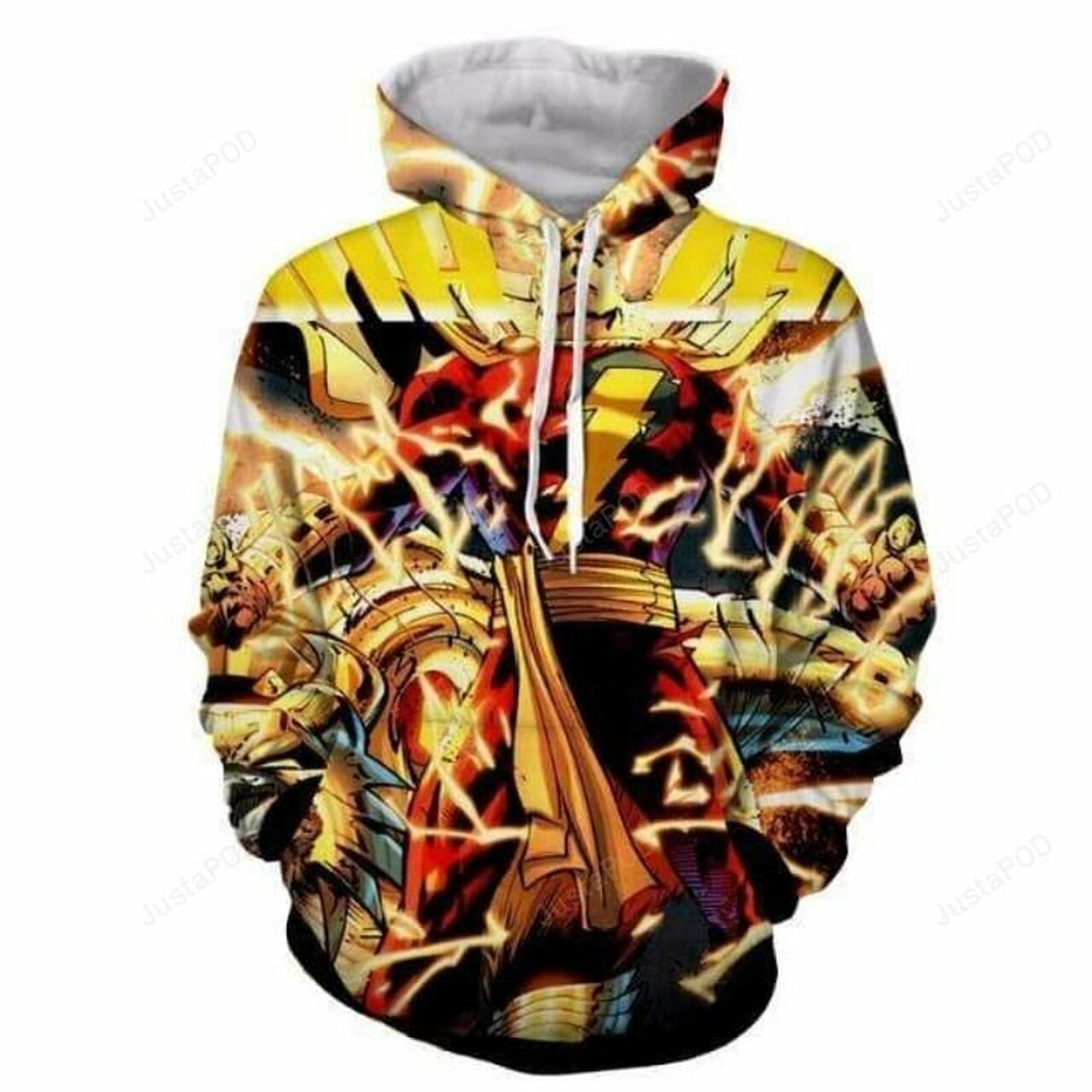 Shazam 3d All Over Print Hoodie