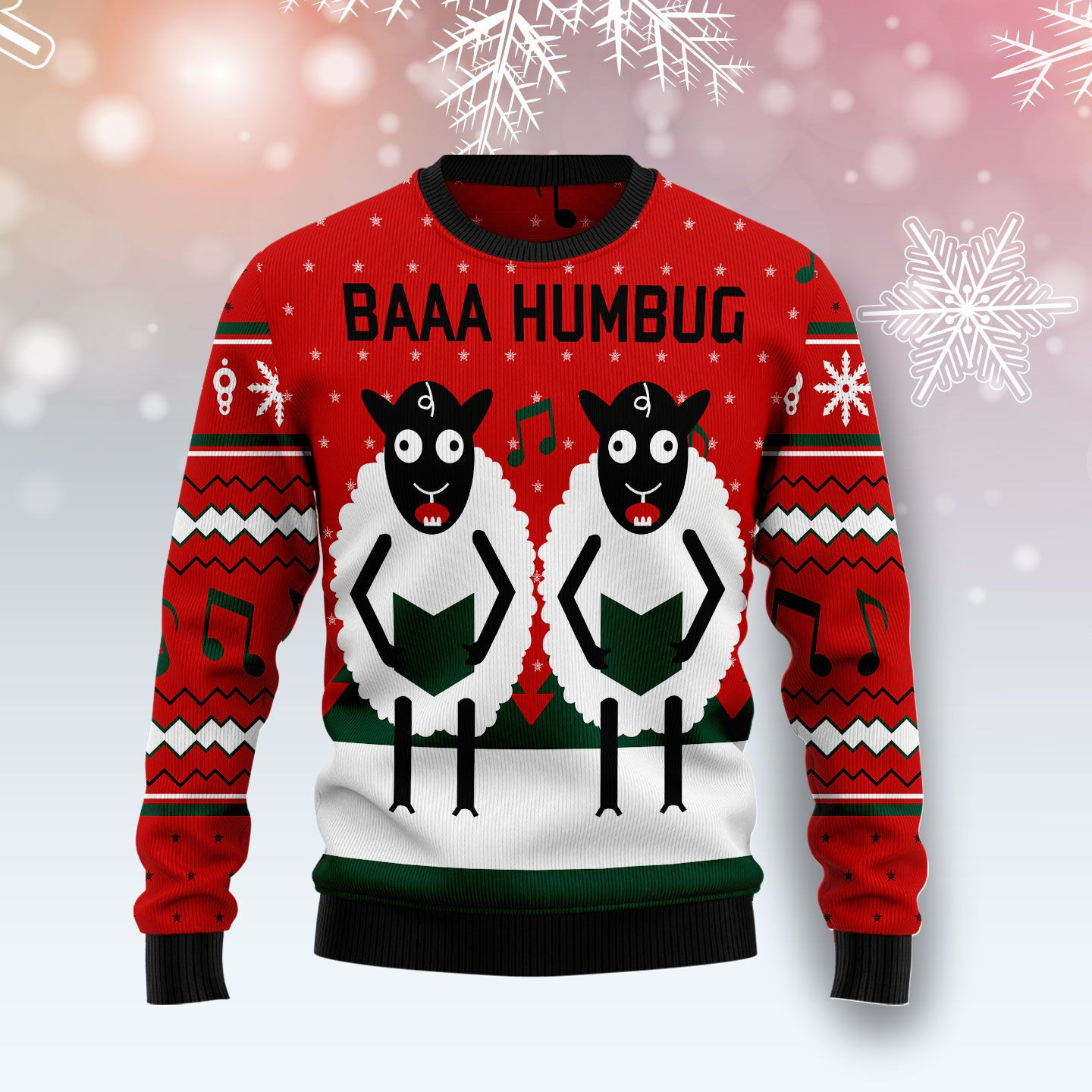 Sheep Lalala Ugly Christmas Sweater