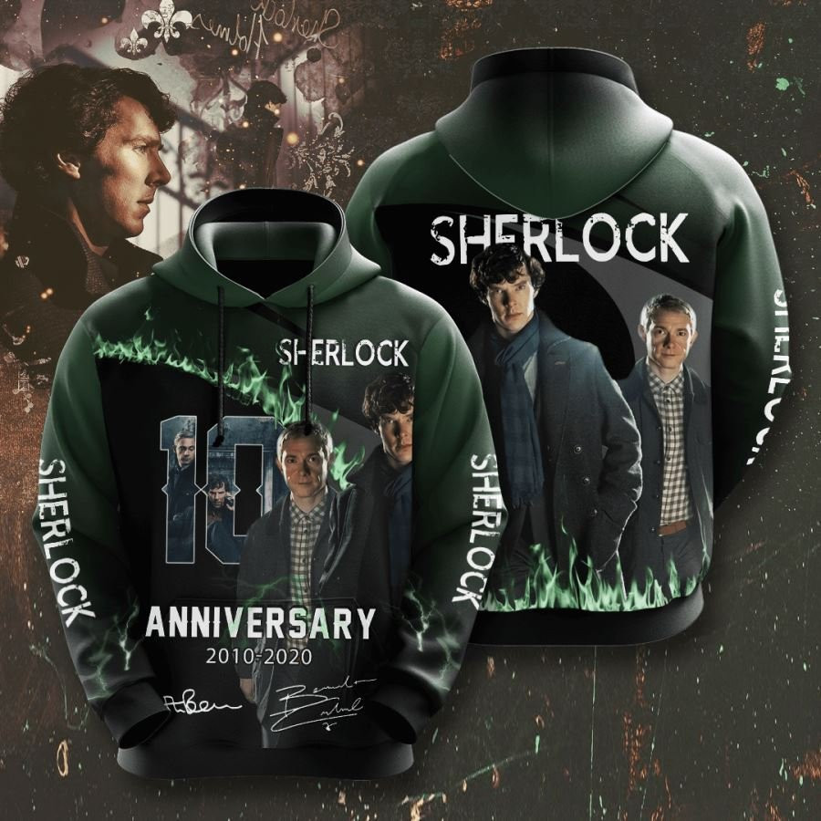 Sherlock No1817 Custom Hoodie 3D