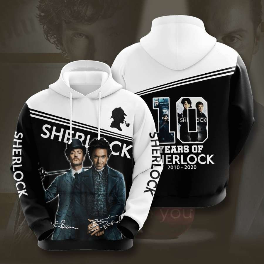 Sherlock No1818 Custom Hoodie 3D