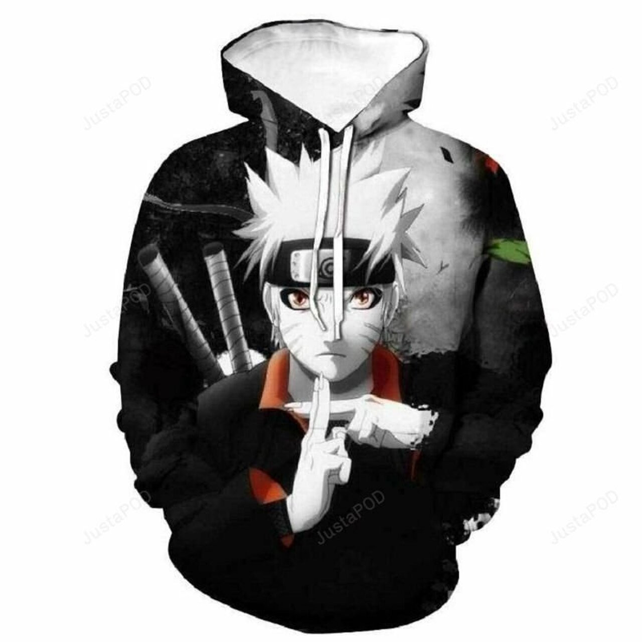 Shippuden Naruto 3d All Print Hoodie