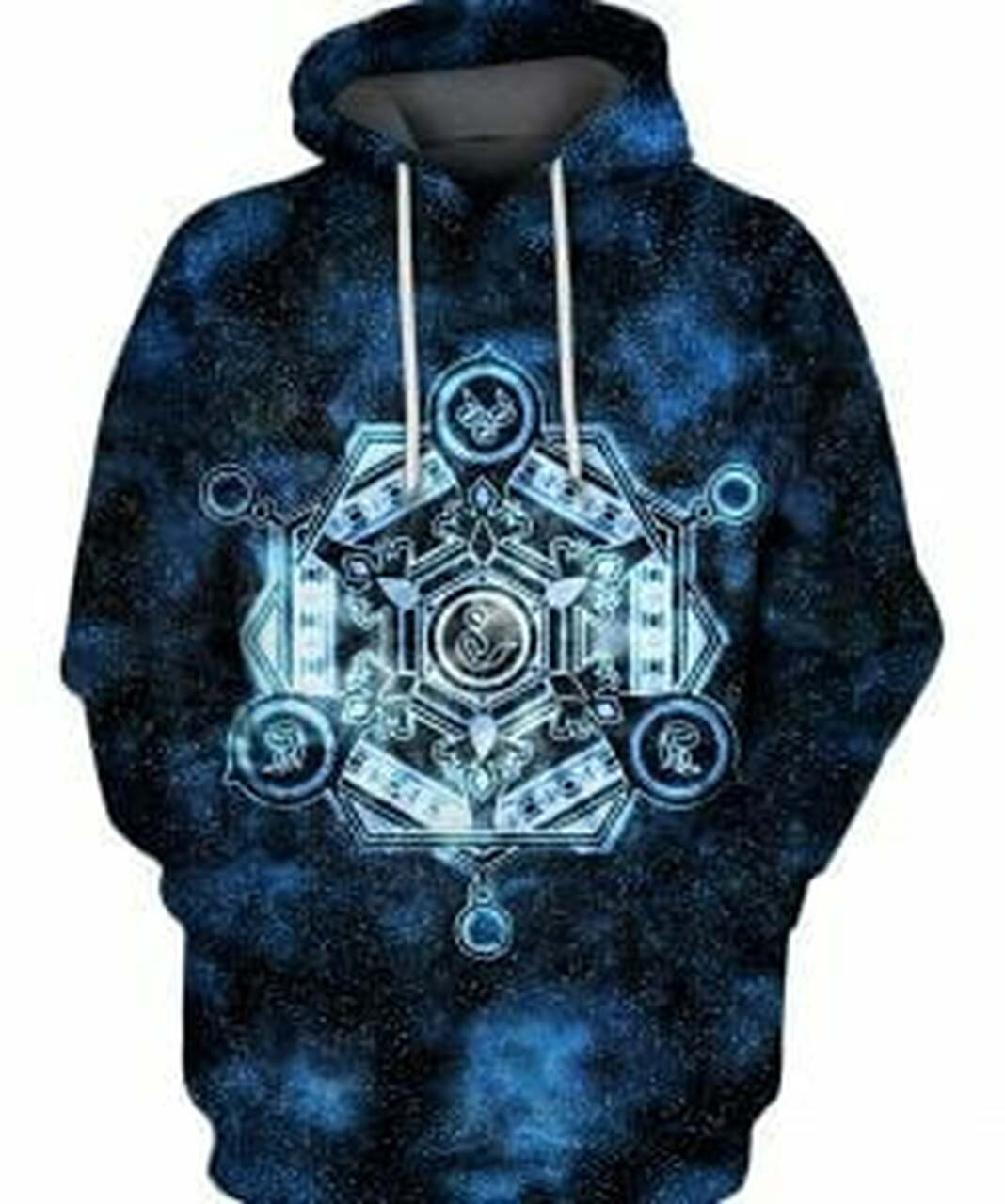 Shiva Seal Final Fantasy For Unisex 3d All Over Print Hoodie