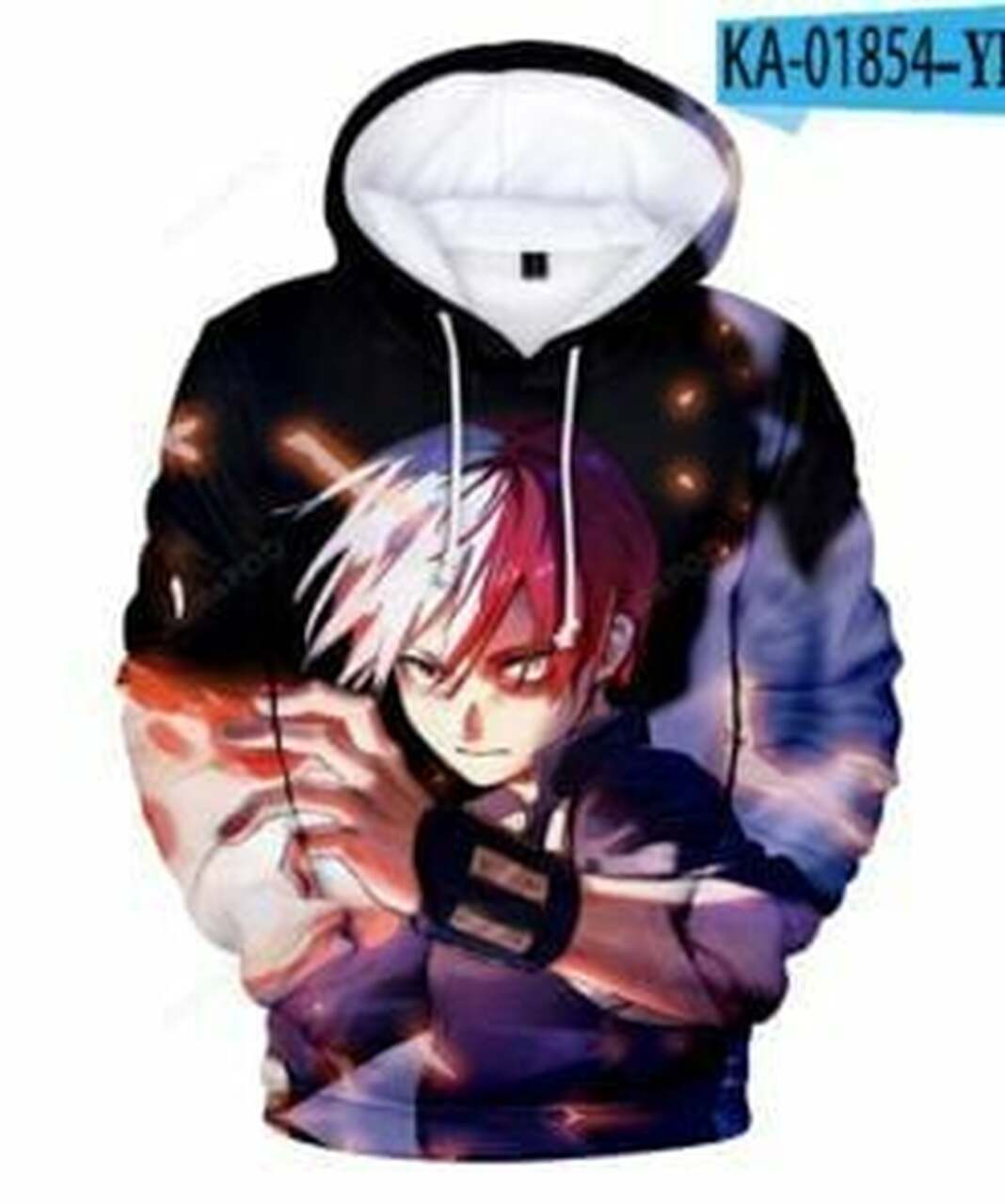 Shoto Todoroki 3d All Print Hoodie