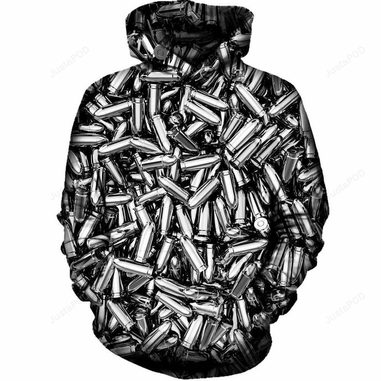 Silver Bullets 3d All Over Printed Hoodie