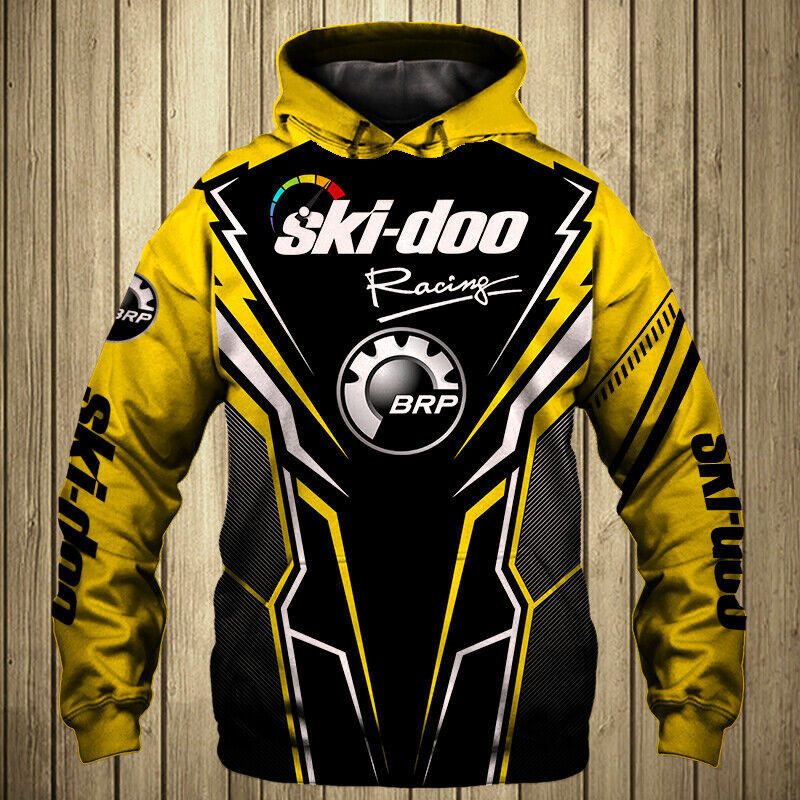 Ski Doo Snowmobile 3D Hoodie Unisex All Over Printed Hoodie