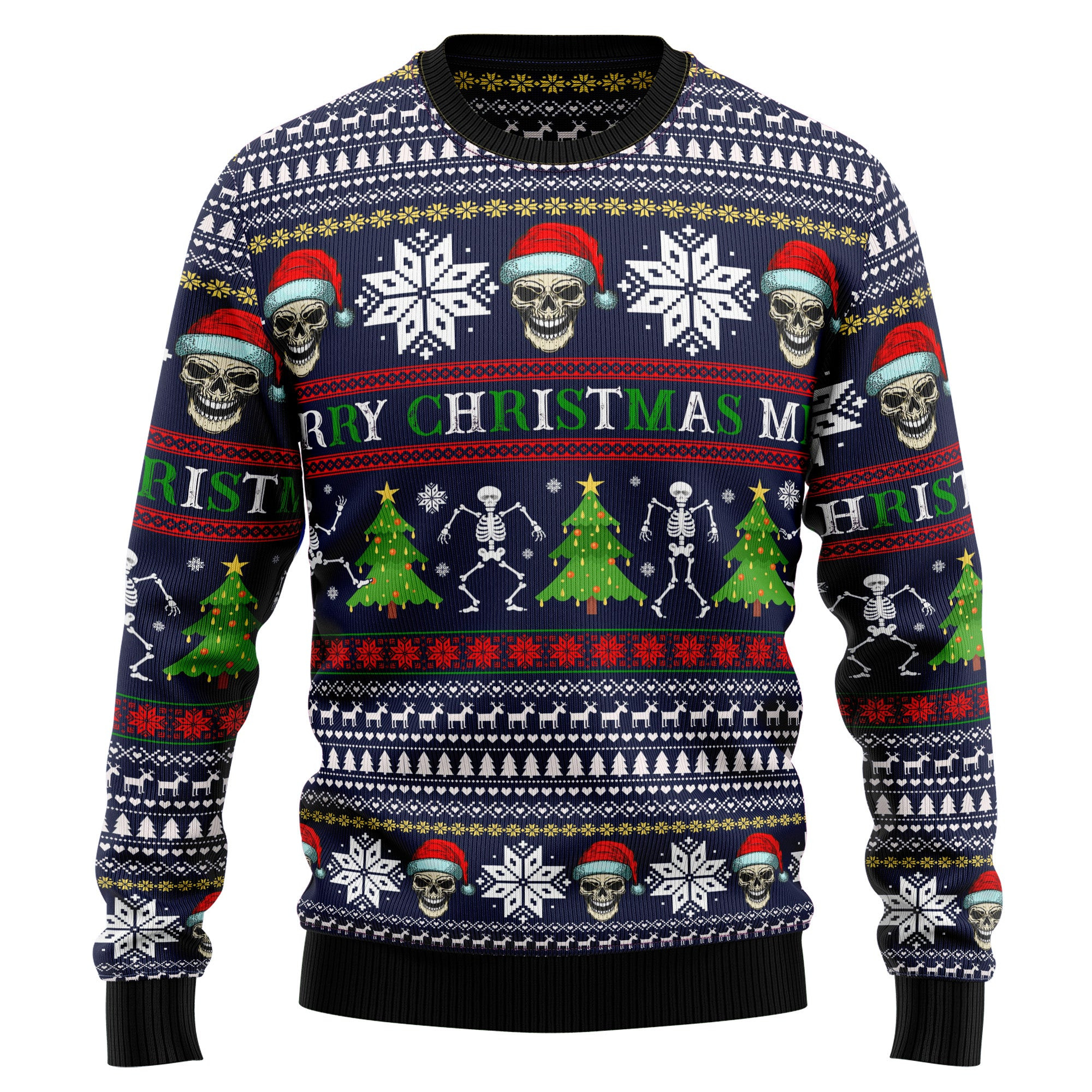 Skull Christmas Ugly Christmas Sweater