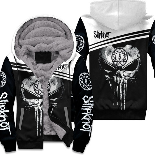 Slipknot Skull For Slipknot Fan 3D Fleece Hoodie