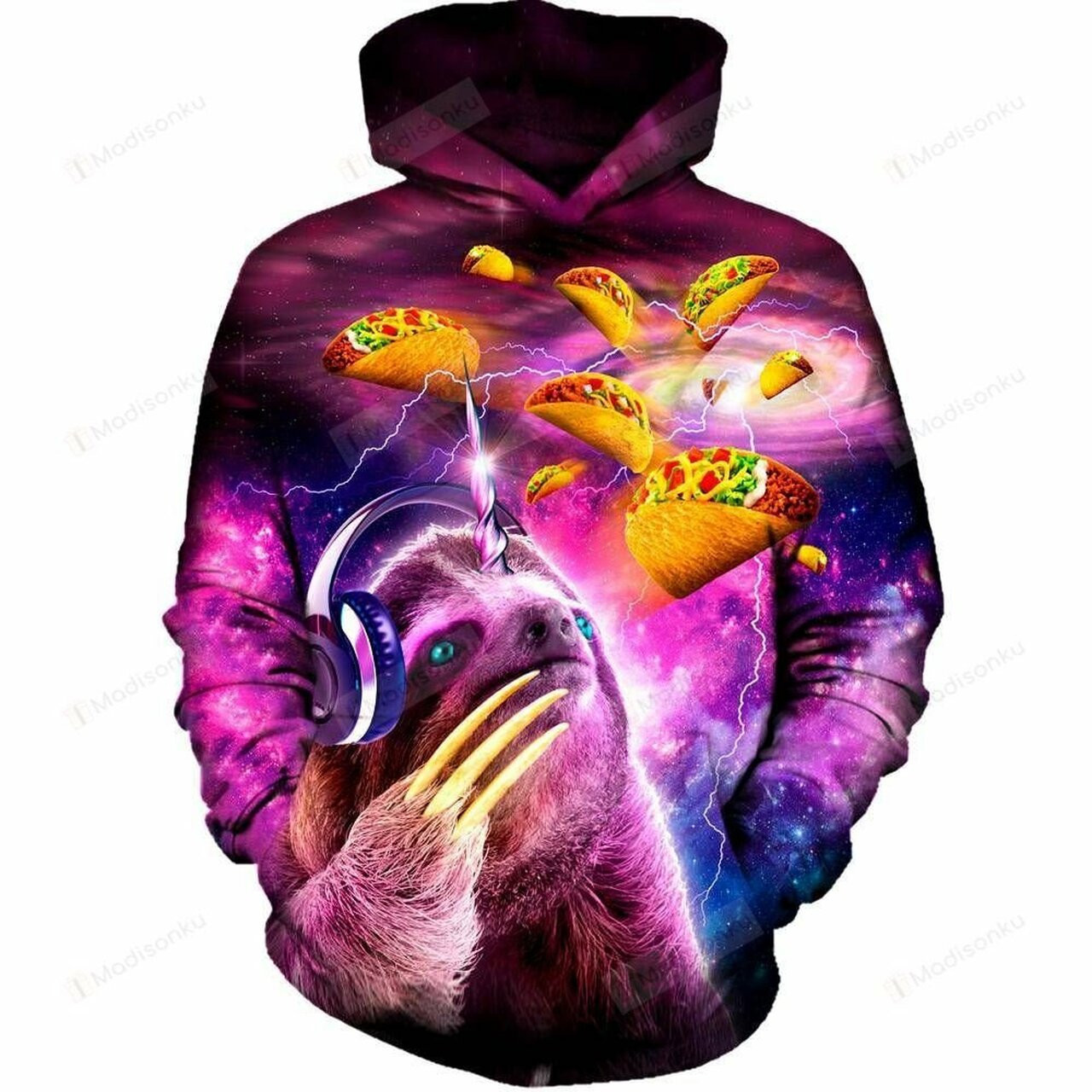 Sloth 3d All Over Print Hoodie