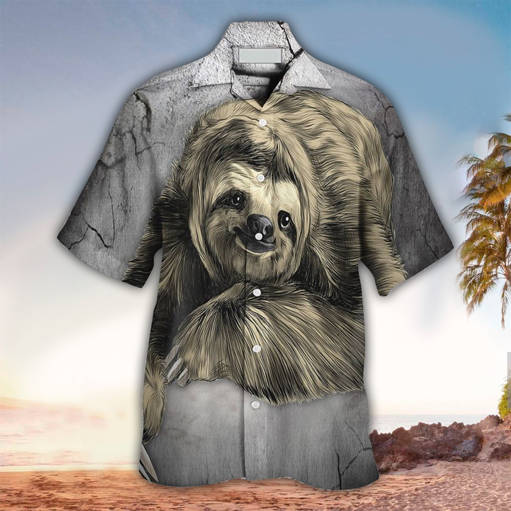 Sloth Hawaiian Shirt Sloth Lover Gifts Shirt For Men and Women
