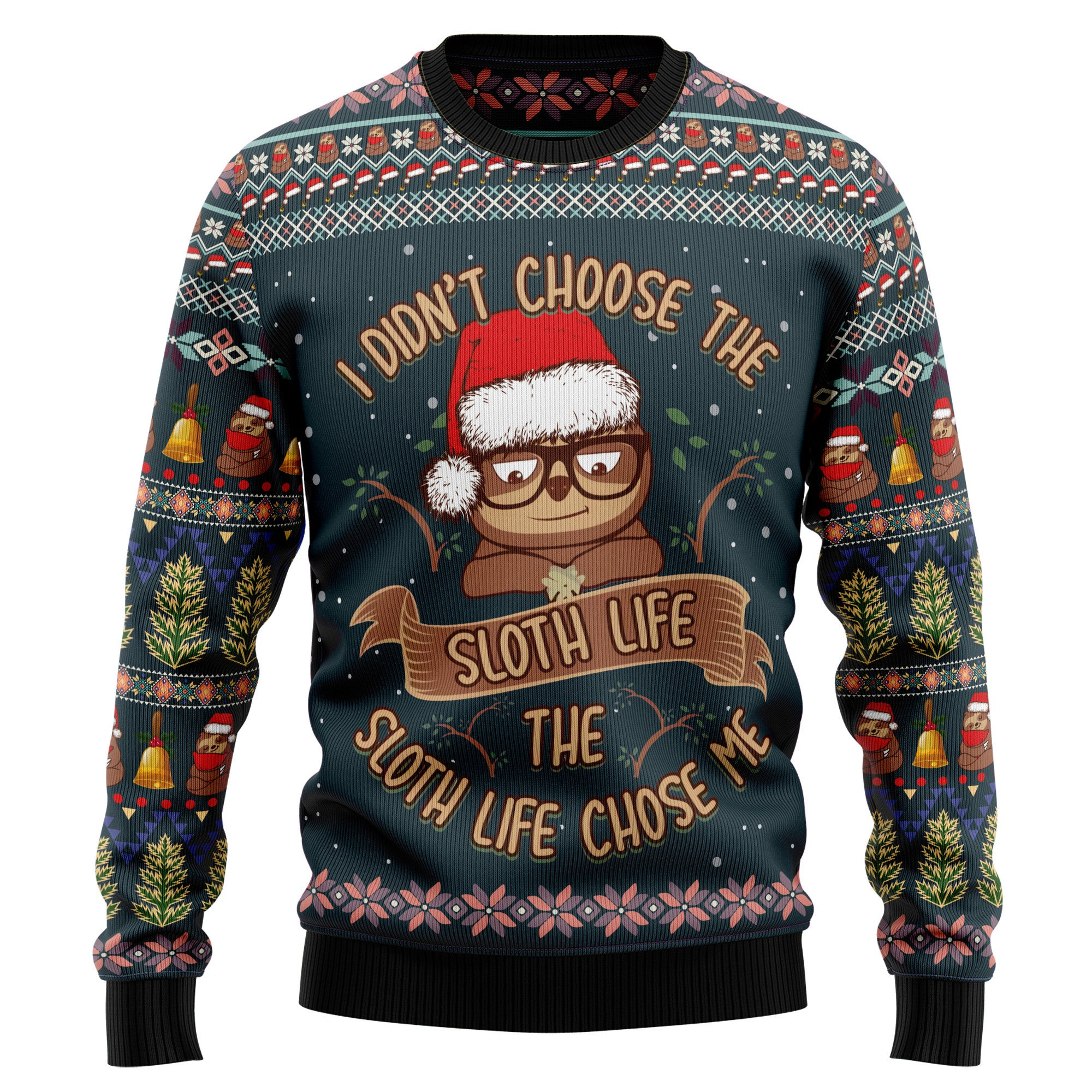 Sloth Life Ugly Christmas Sweater