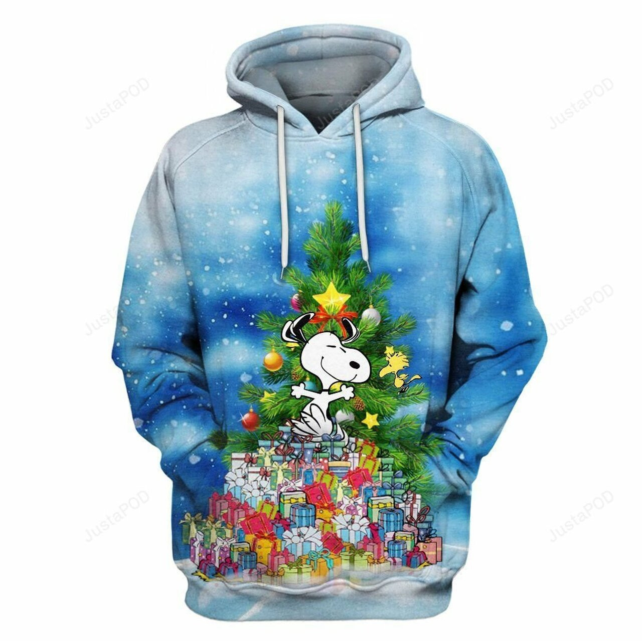 Snoopy And Christmas 3d All Over Print Hoodie