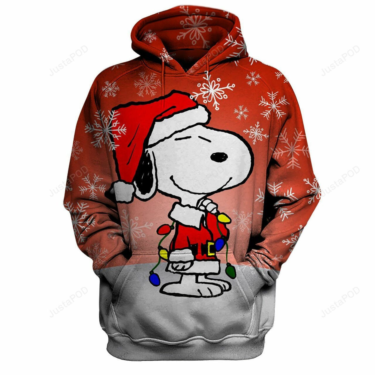Snoopy Christmas 3d All Over Printed Hoodie