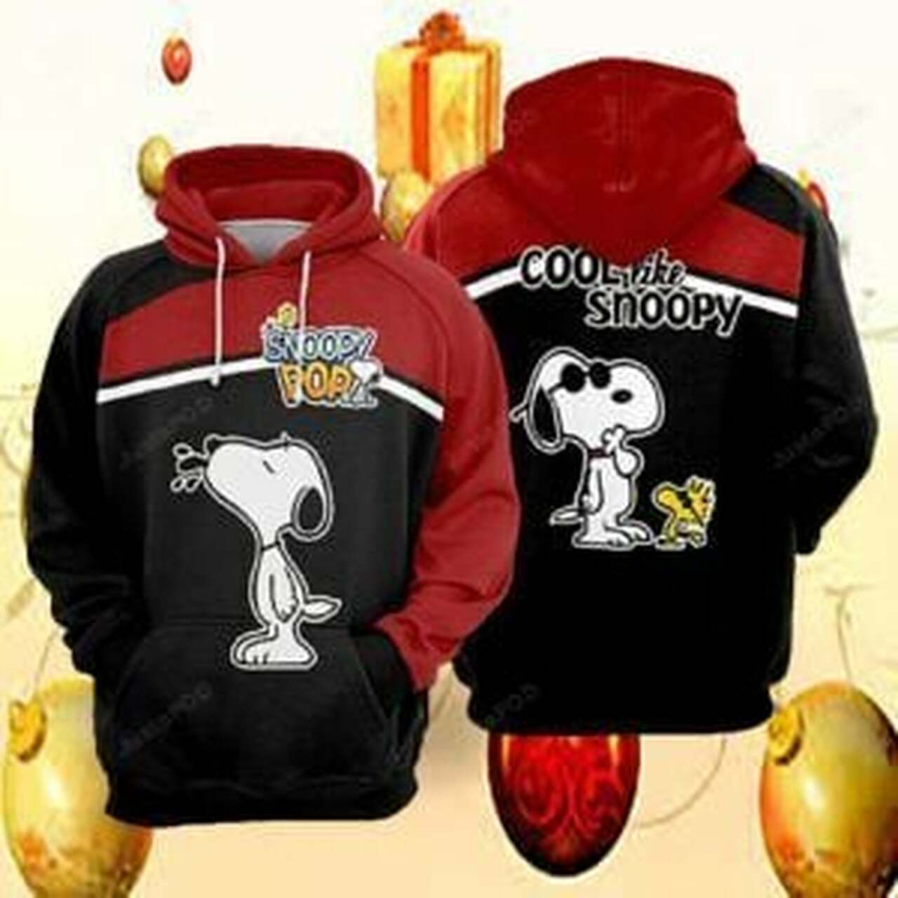 Snoopy Christmas For Unisex 3d All Over Print Hoodie