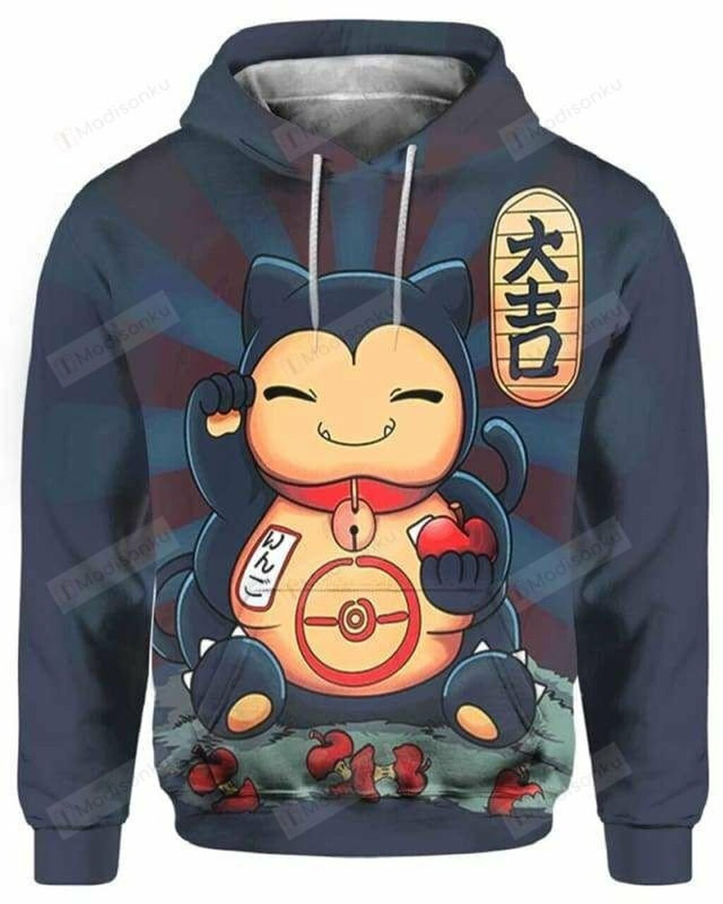 Snorcat 3d All Over Print Hoodie