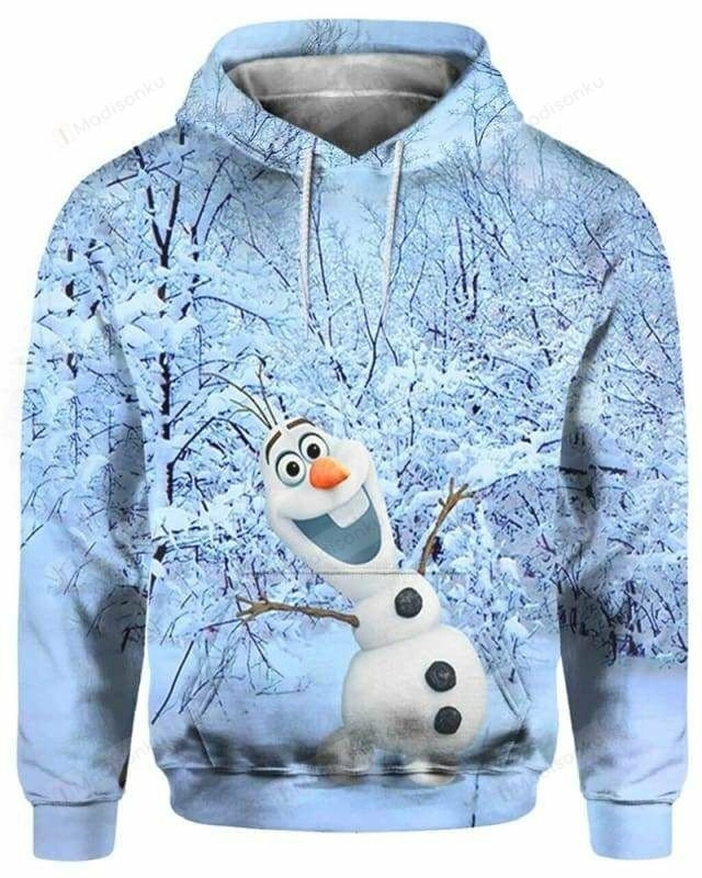 Snow Man 3d All Over Print Hoodie