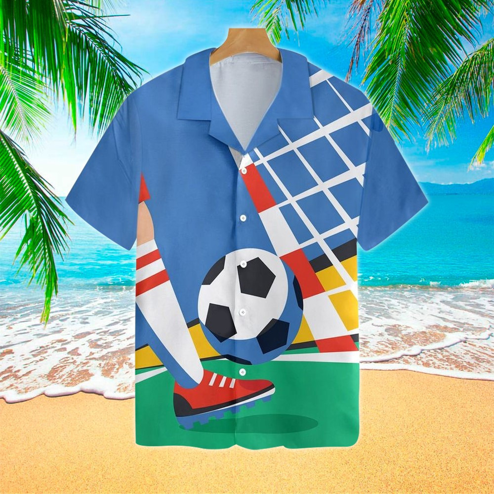 Soccer Aloha Shirt Perfect Hawaiian Shirt For Soccer Lover Shirt For Men and Women