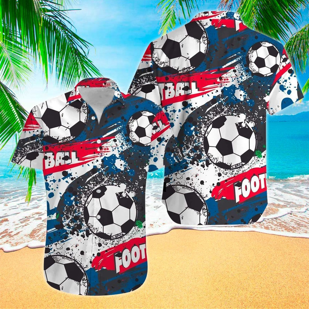 Soccer Hawaiian Shirt Perfect Soccer Clothing Shirt For Men and Women