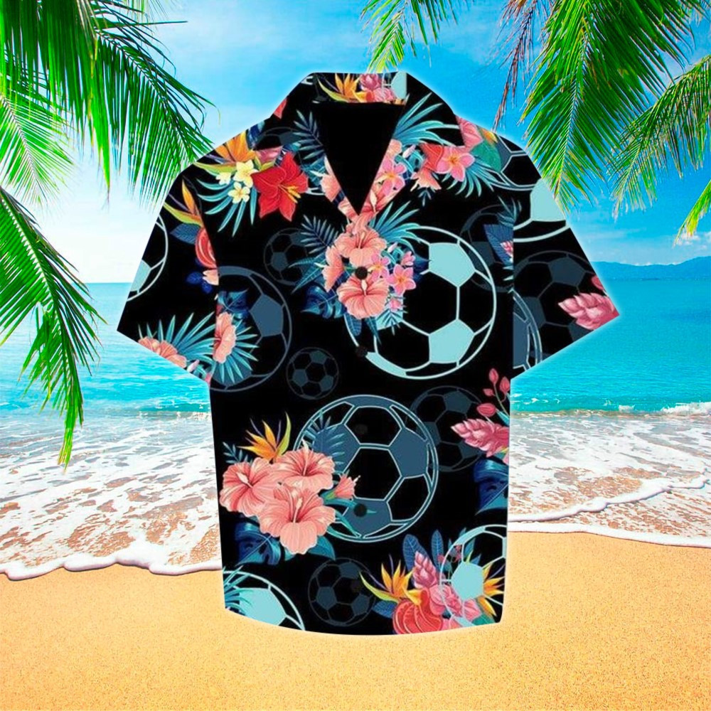 Soccer Hawaiian Shirt Perfect Soccer Clothing Shirt For Men and Women