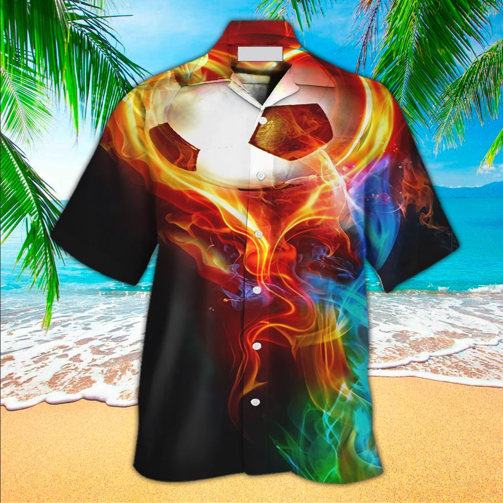 Soccer Hawaiian Shirt Soccer Shirt For Soccer Lover Shirt For Men and Women