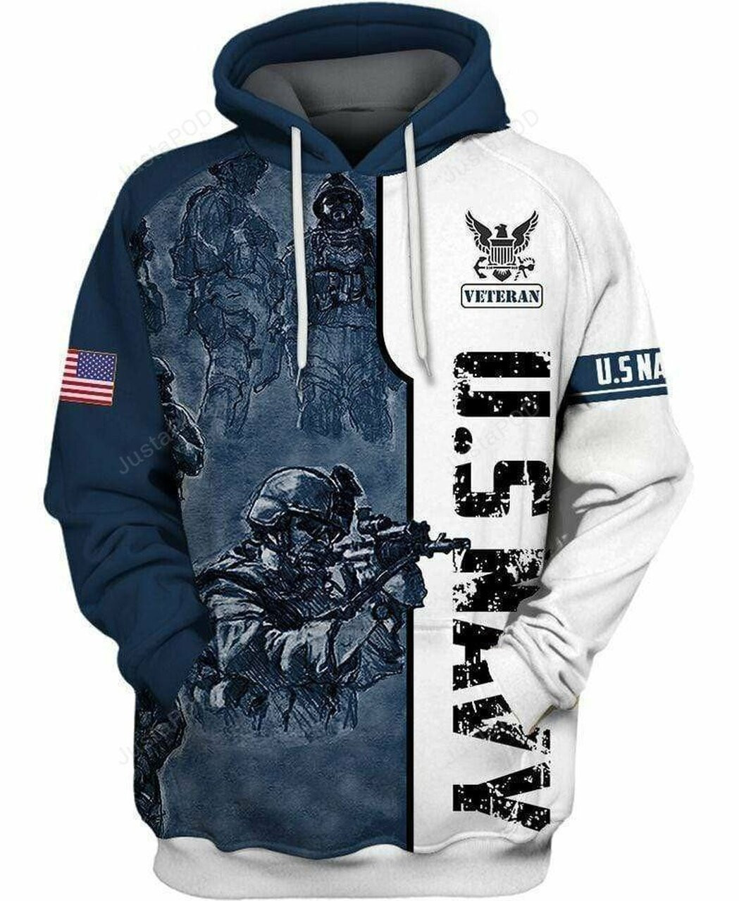 Soldier Navy Army 3d All Print Hoodie