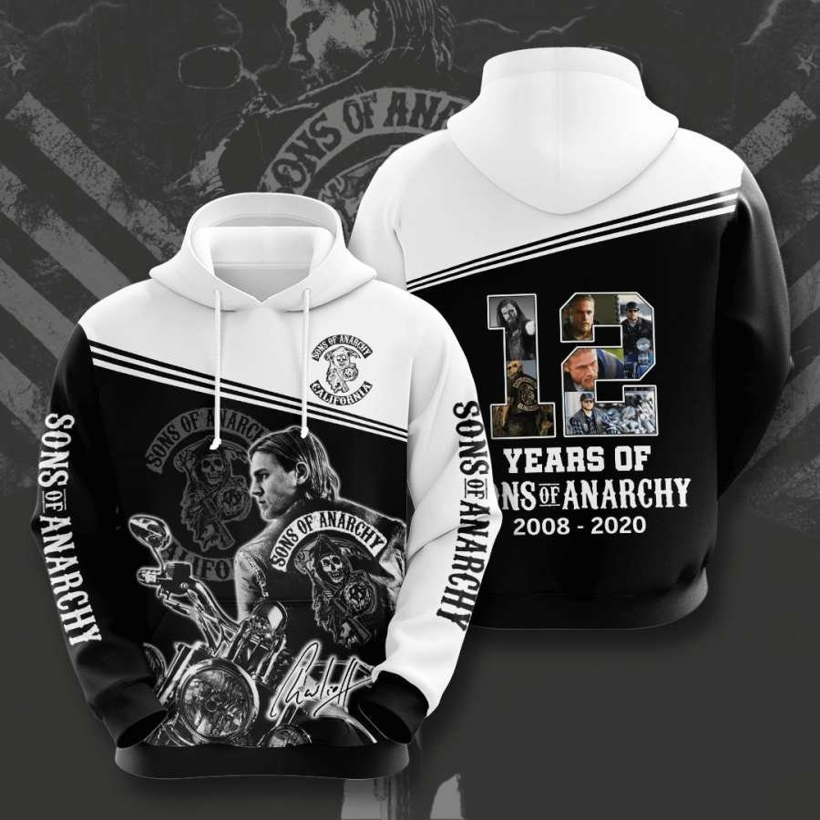 Sons Of Anarchy No1829 Custom Hoodie 3D