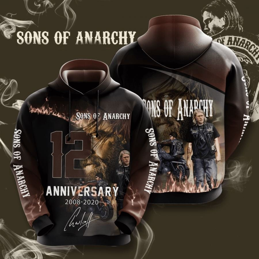 Sons Of Anarchy No1830 Custom Hoodie 3D