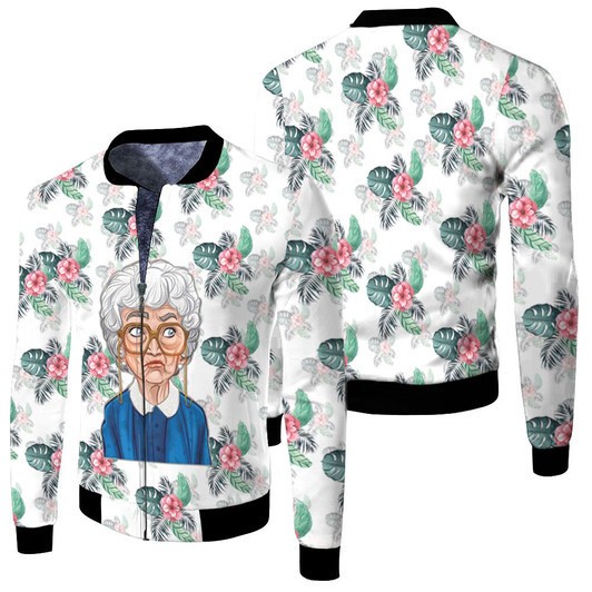 Sophia Petrillo The Golden Girls Flowers For Fan T Shirt Fleece Bomber Jacket