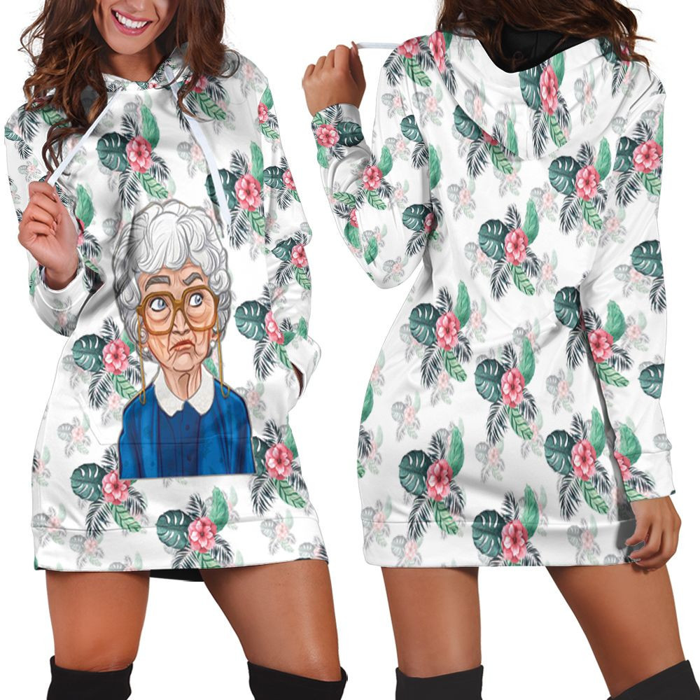 Sophia Petrillo The Golden Girls Flowers For Fan T-shirt 3d Hoodie Dress Sweater Dress Sweatshirt Dress