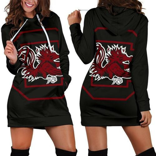 South Carolina Gamecocks Hoodie Dress Sweater Dress Sweatshirt Dress 3d All Over Print For Women Hoodie