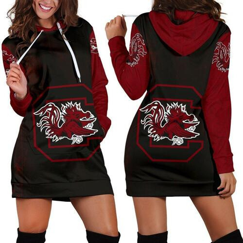 South Carolina Gamecocks Hoodie Dress Sweater Dress Sweatshirt Dress 3d All Over Print For Women Hoodie