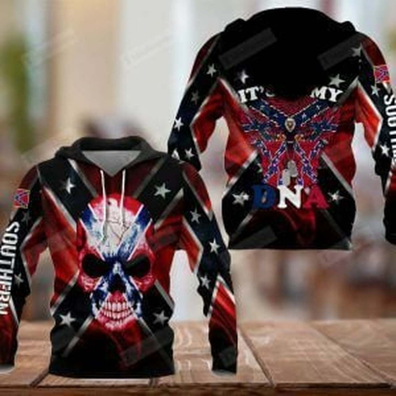 Southern Rebel It Is My Dna 3d All Over Print Hoodie
