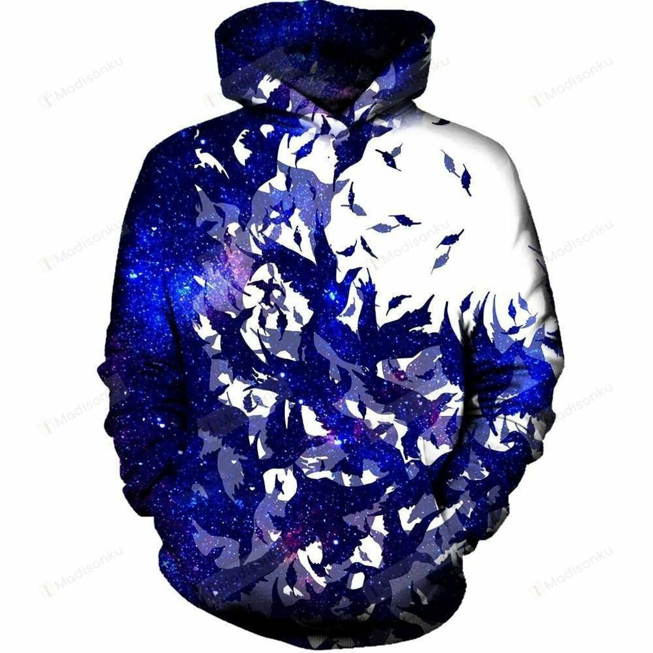Space Birds 3d All Over Print Hoodie