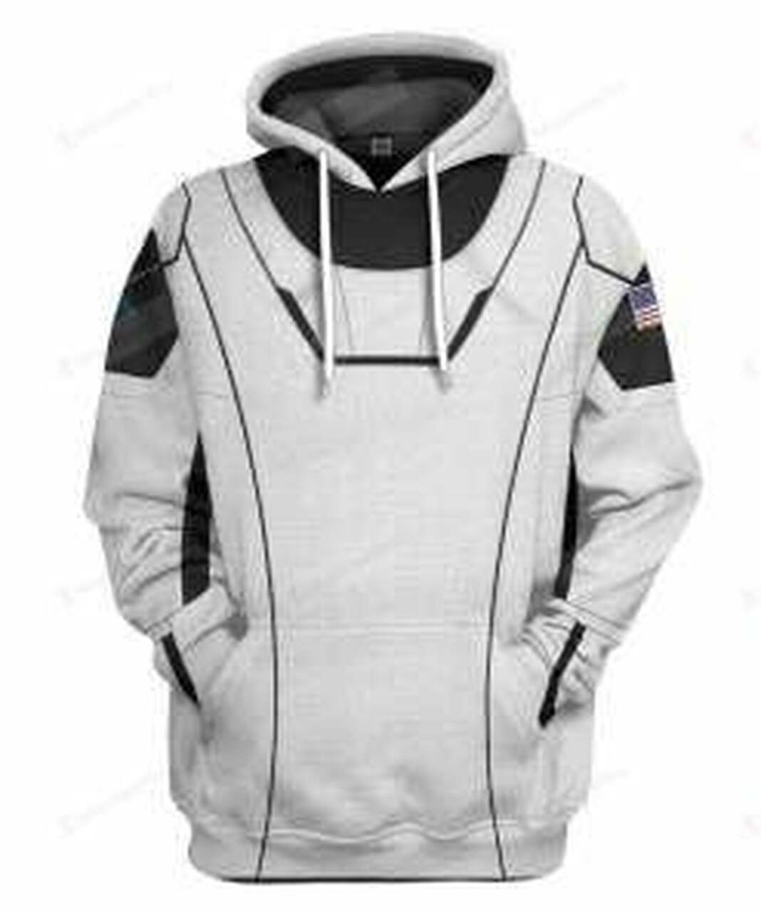 Space Force Spacesuit 3d All Over Print Hoodie