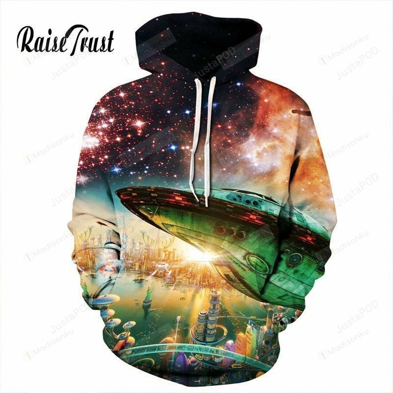 Space Galaxy 3d All Over Print Hoodie