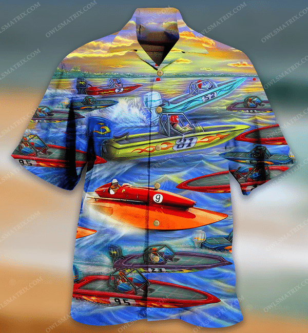 Speedboat Love It Limited Edition - Hawaiian Shirt - Hawaiian Shirt For Men