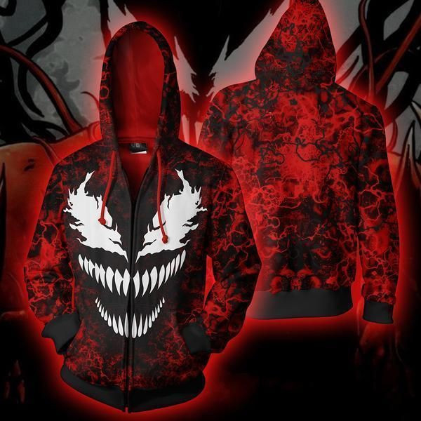 Spider Man Venom 3D All Over Print Hoodie