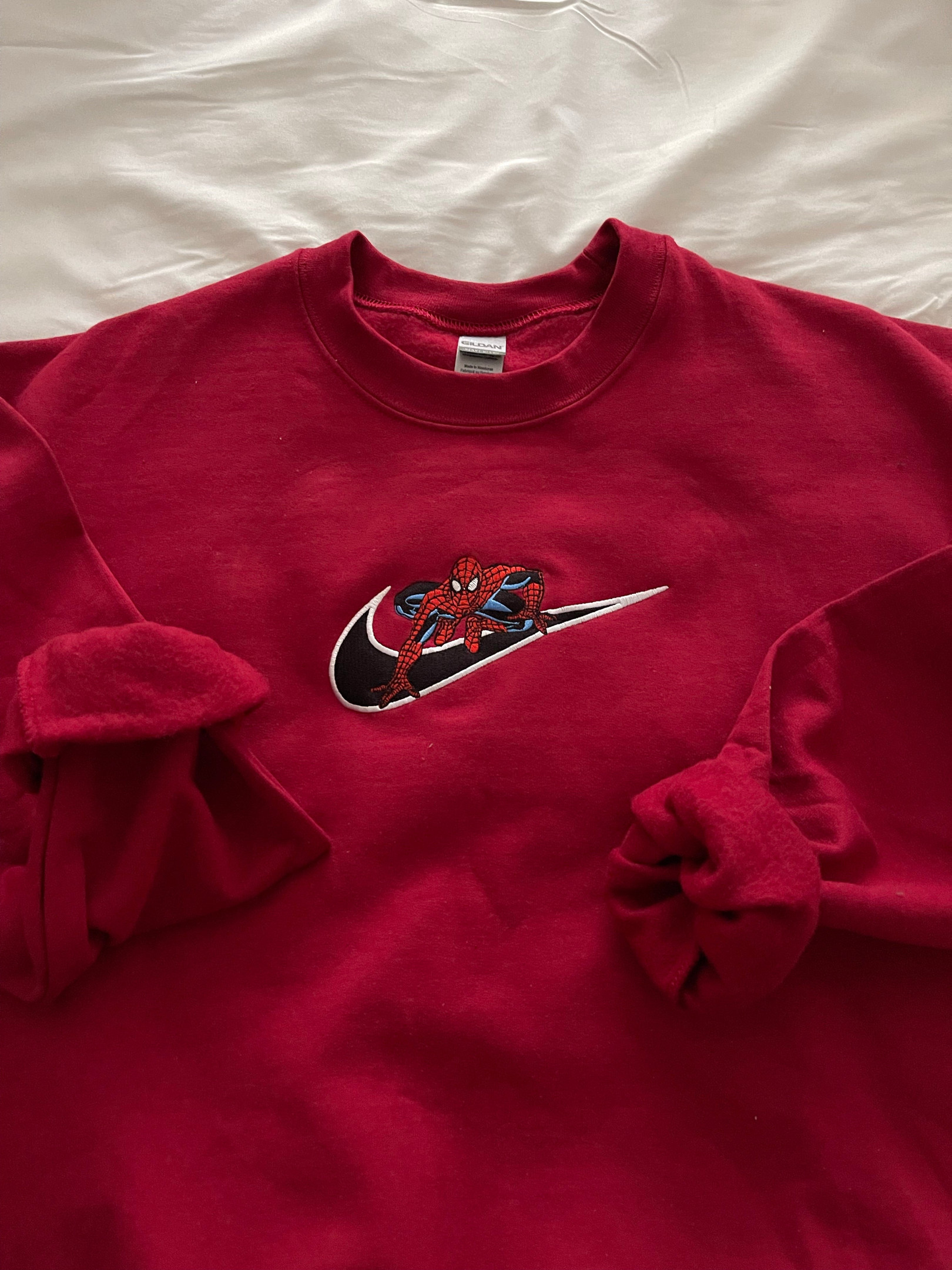 Spiderman Embroidered Sweatshirt