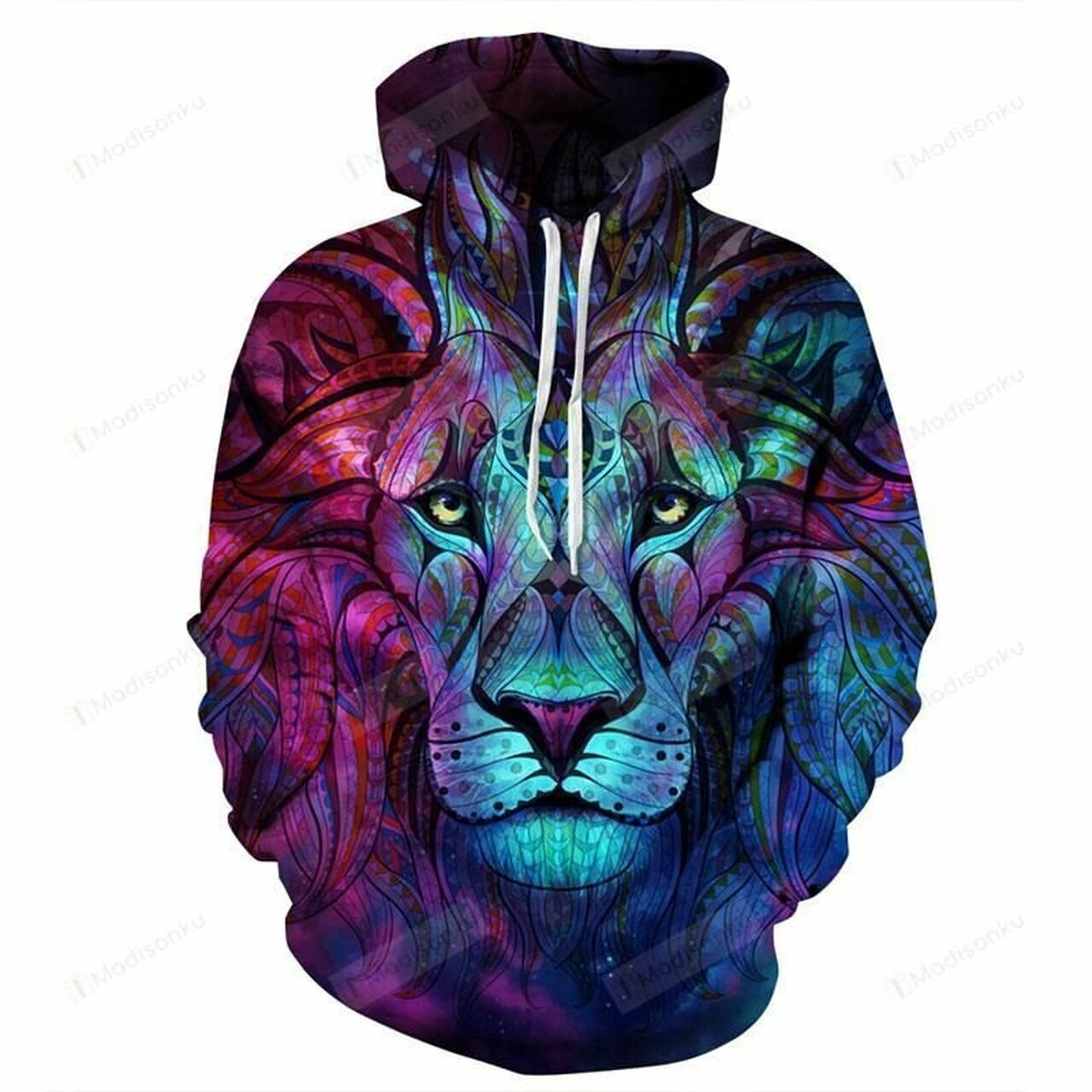 Spiritual Lion 3d All Over Print Hoodie