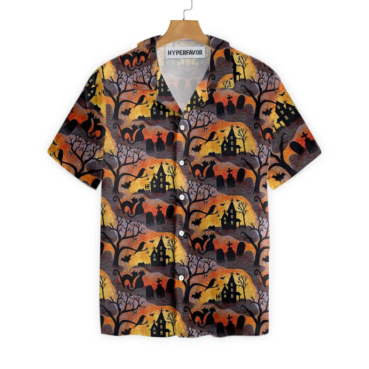 Spooky Night Halloween Hawaiian Shirt Halloween Shirt For Men And Women