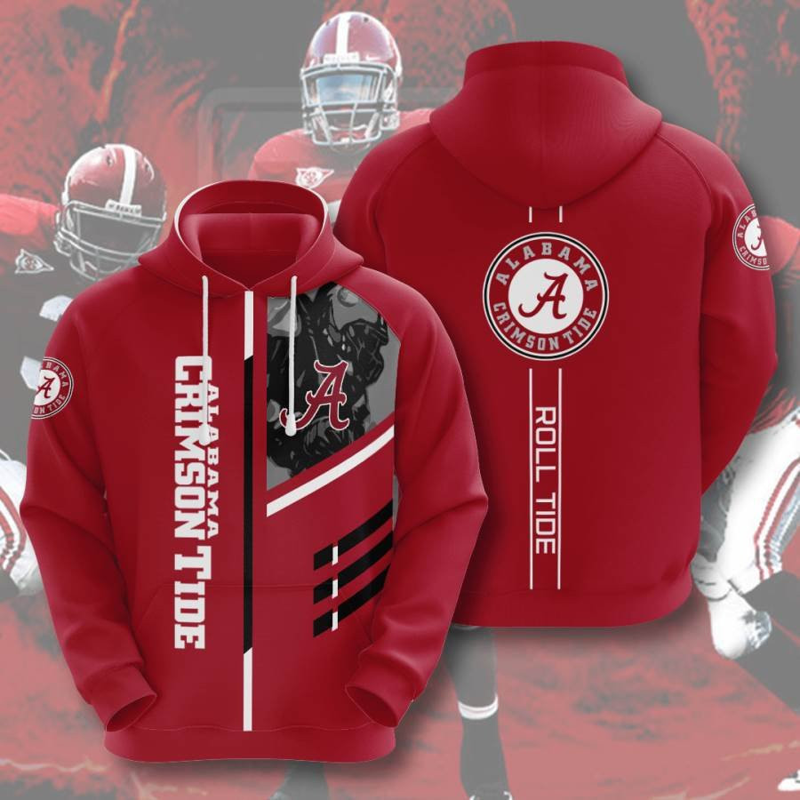 Sports American Football Ncaaf Alabama Crimson Tide Usa 03 Hoodie 3D