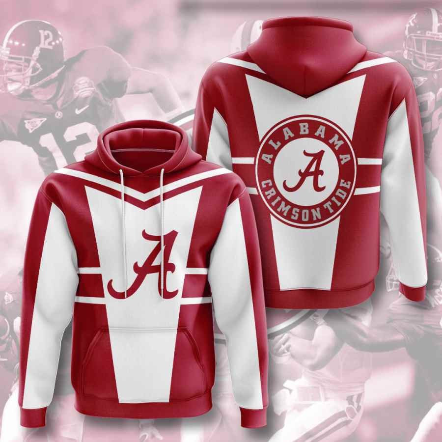 Sports American Football Ncaaf Alabama Crimson Tide Usa 69 Hoodie 3D