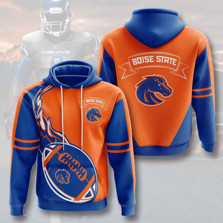 Sports American Football Ncaaf Boise State Broncos Usa 402 Hoodie 3D