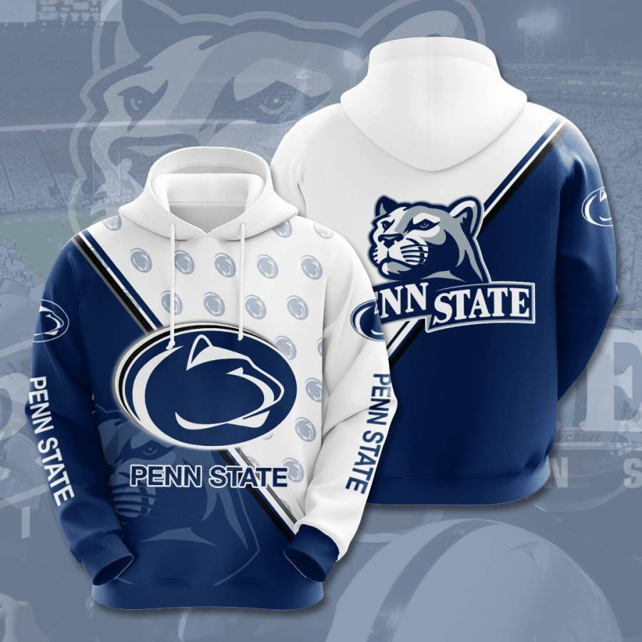 Sports American Football Ncaaf Penn State Nittany Lions Usa 1181 Hoodie 3D