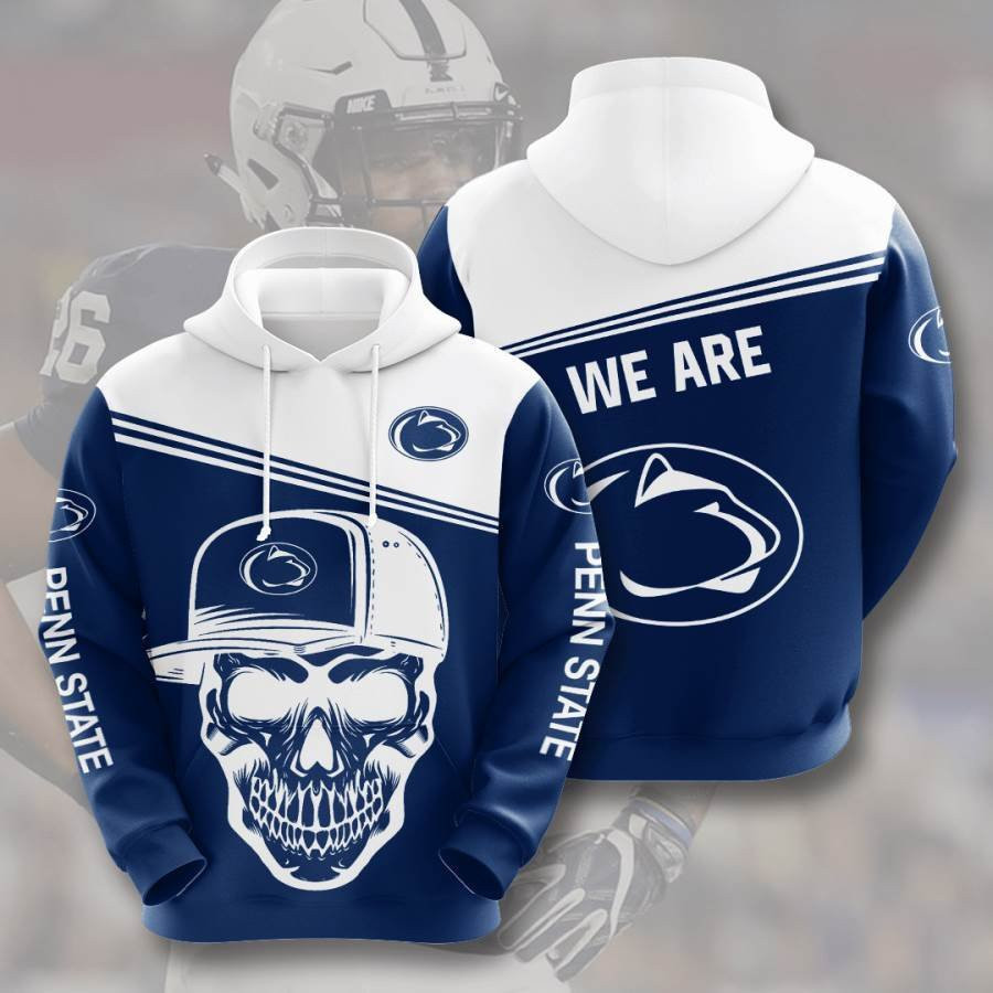Sports American Football Ncaaf Penn State Nittany Lions Usa 607 Hoodie 3D