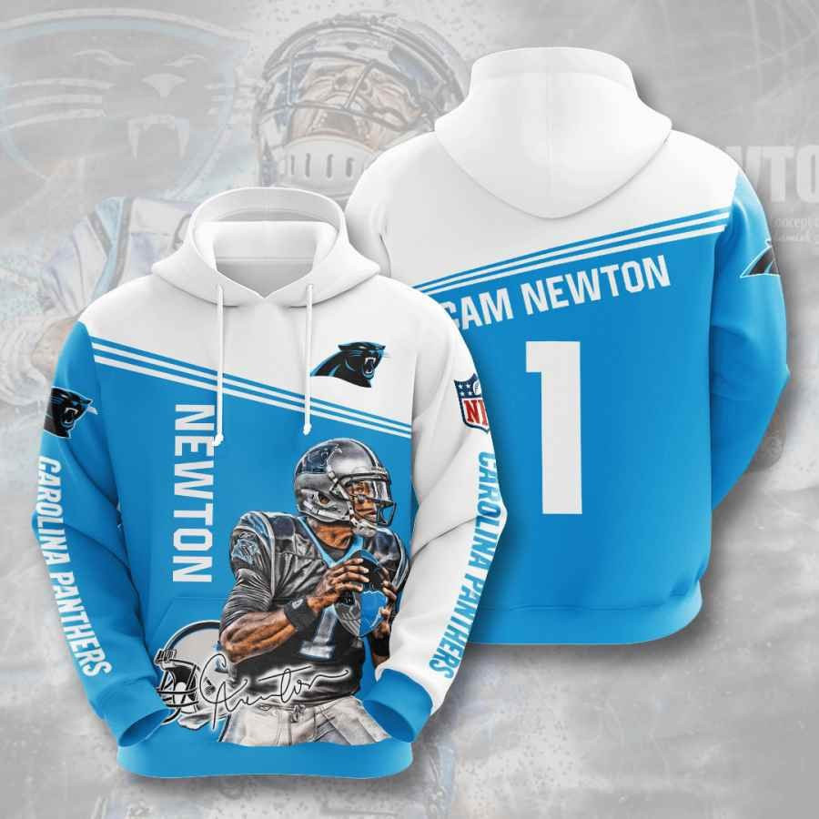 Sports American Football Nfl Carolina Panthers Cam Newton Usa 422 Hoodie 3D