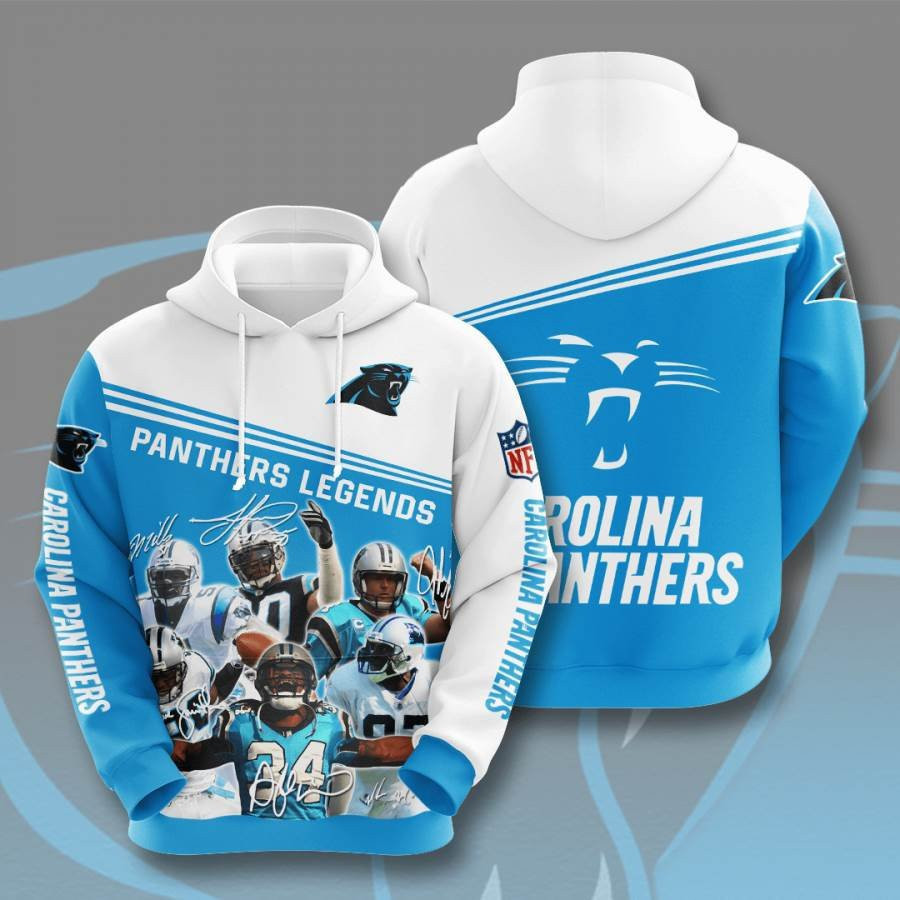 Sports American Football Nfl Carolina Panthers Usa 707 Hoodie 3D